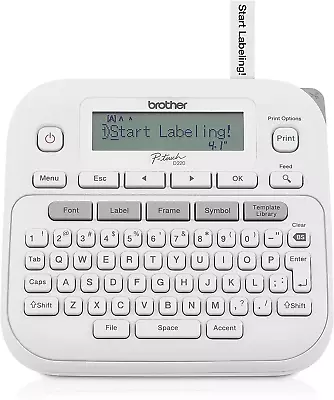 P-Touch Label Maker PTD220 Thermal Inkless Printer For Home & Office Organiza • $63.05