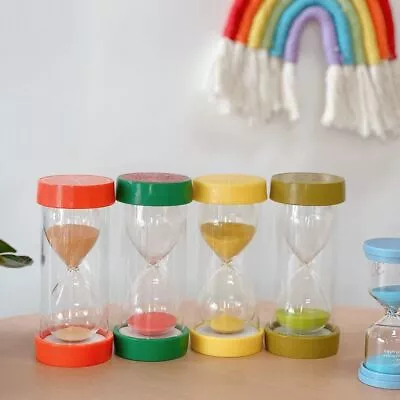 Hourglass Sand Timer 1-30 Minutes Non-toxic Durable Fruit Design Decoration Gift • $11.87