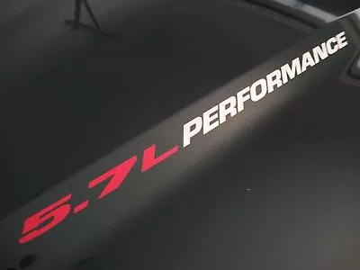 $11.45 • Buy 5.7L PERFORMANCE Emblem DECALS LS1 LT1 Z28 Camaro SS Pontiac GTO Corvette C5