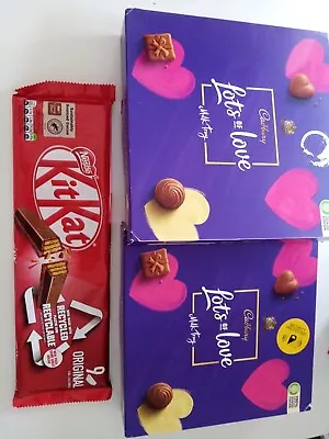 Chocolate Hamper Box! 2x Dairy Milk Tray. 1x Pack Of KitKat. Long Date. Great... • £2.99