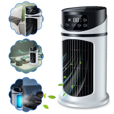 $57.07 • Buy Usb Air Conditioner Fan Evaporative Cooler Humidification Fan 6-Speed Wind Speed