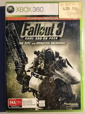 Fallout 3 Game Add On Pack Xbox 360 (BRAND NEW SEALED) • $29.95