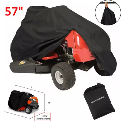 M Waterproof Lawn Mower Riding Tractor Cover Garden Protector Resistant UV Rain • £14.99