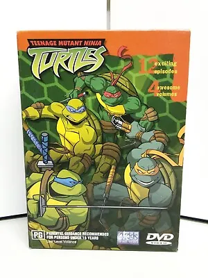 Teenage Mutant Ninja Turtles 12 Episodes 4 Volumes Box Set 2003 DVD PAL Region 4 • $20