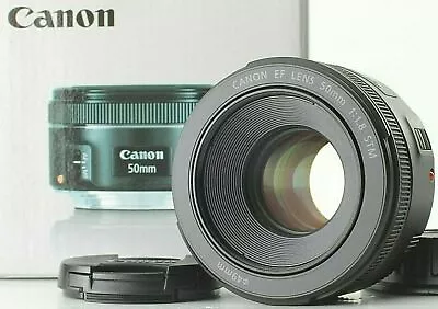 【Top MINT In Box】Canon EF 50mm F/1.8 STM Lens Auto Manual Focus Black From... • $173.75