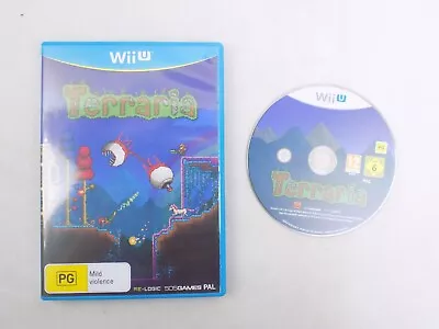 Mint Disc Nintendo Wii U Terraria - Free Postage • $59.92