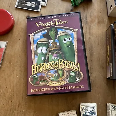 VeggieTales: Heroes Of The Bible Pal U.K. DVD • £5