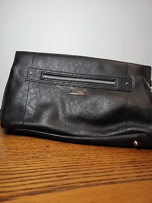 Miche Purse  Clutch 13x7 Black Side Zippers • $7.50