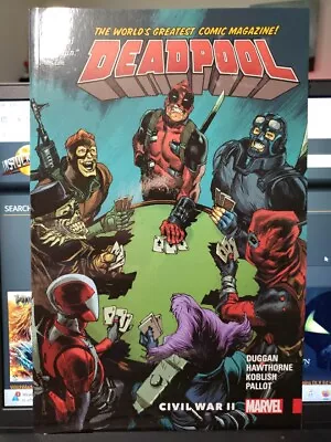 Deadpool: World's Greatest Volume 5: Civil War II Duggan TPB  • $6