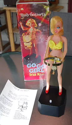 Vintage 1969 Poynter Go-Go Girl Drink Mixer With Original Box & Instructions • $19.99