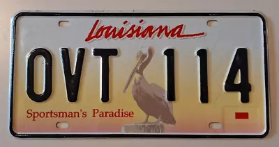 🐾 2013 Louisiana  Passenger  License Plate (ovt 114) Unused Nos • $19.95