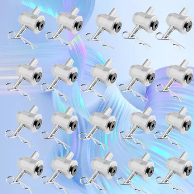 $74.97 • Buy 20Pack Half Conical Coupler With Clips Pins For Stage Truss Trusses Bed