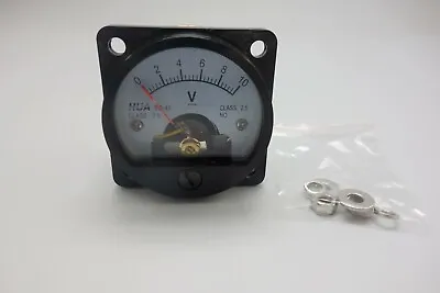 DC 0-10V Analog Voltmeter Analogue Voltage Panel Meter SO45 Directly Connect • $5.28