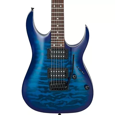 Ibanez GRGA120QA Electric Guitar Transparent Blue Burst • $299.99