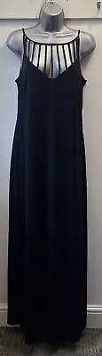 £49.50 • Buy After Six Ronald Joyce £495 Navy Side Slit Evening Dress 16 Uk Unwanted Present