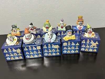 Vintage 1984 The Reco Clown Collection 10 FIGURINES • $49.99