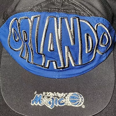 Vintage 90s Orlando Magic The Game Big Logo Embroidered Strapback Limted /2500 • $249.99