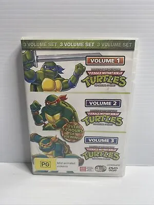 Teenage Mutant Ninja Turtles TMNT - Volumes 1 - 3 (DVD) NTSC *See Description* • $20