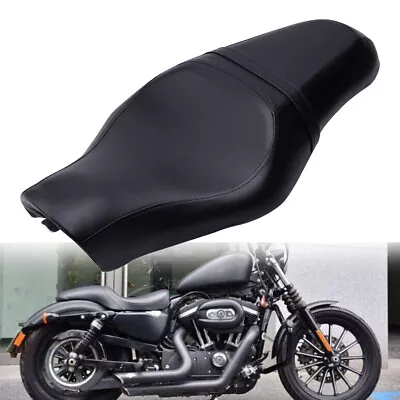 For Harley Sportster 883 1200 Nightster Motorcycle Driver Passenger Two Up Seat • $95.11