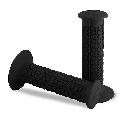 AME Old School BMX ROUNDS Bicycle Grips - Black  *MADE IN USA* • $12.99