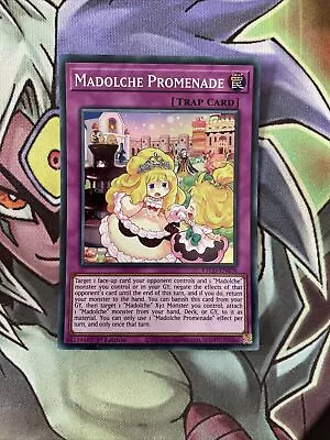 £4.75 • Buy ETCO-EN076 Madolche Promenade Super Rare 1st Edition Near Mint Yugioh Card