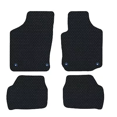 Vauxhall Corsa C 2001-2006 GENUINE LUXURY Tailored Rubber Car Mats Black Set • $24.88