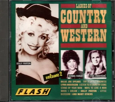 LADIES OF COUNTRY AND WESTERN VOLUME 2 - Various Artists - CD Album • £1.49