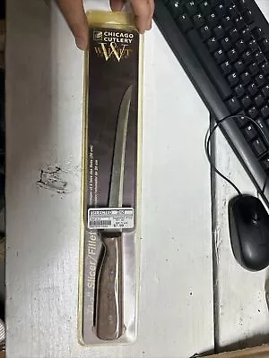 $60 • Buy Chicago Cutlery Walnut Tradition Vintage Usa Made Slicing/Fillet Knife 7-1/2”NOS