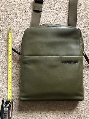 Mandarina Duck  Green Leather Side Bag • £28