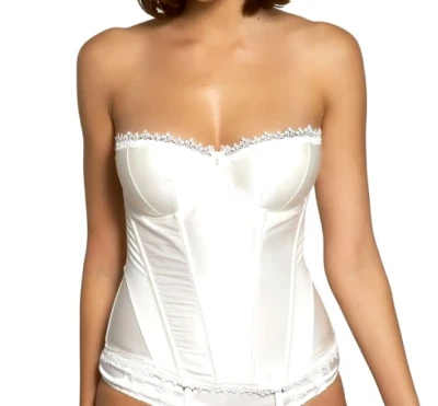 £17.99 • Buy Ivory Masquerade Hestia Multiway Basque 32DD Bridal Strapless Suspenders 4547
