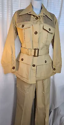 VTG Bob Allen Gun Club Sports Wear~Hunting Shooting JACKET & PANTS SET 10/32 • $119.66