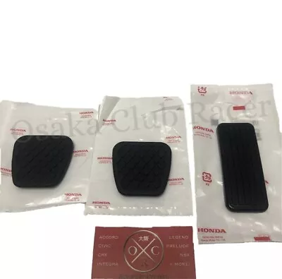 $38.95 • Buy New OEM Honda Del Sol Acura Integra Pedal Pad Covers 93-97 94-01 Civic Si EG2 OE
