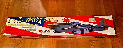 NEW IN BOX GREAT PLANES P-51D MUSTANG JET AIRPLANE KIT HTF RARE 57” Wingspan • $299.99