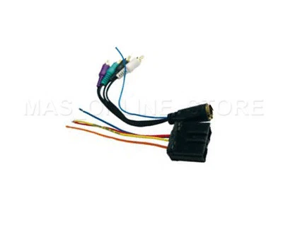 $16.97 • Buy Mitsubishi Radio WIRE HARNESS W Infinity Amp PLUG 92-07 LANCER GALANT 