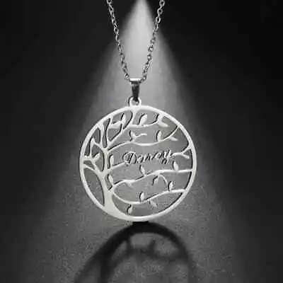 Customized Name Necklace For Women Tree Of Life Personlized Family Necklaces • $9.99