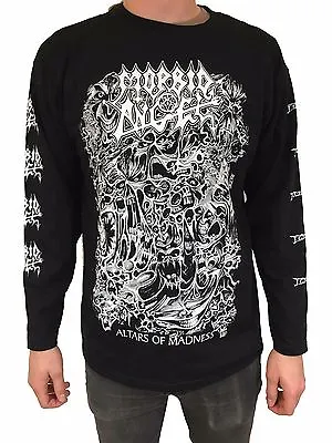 Morbid Angel  Altars Of Madness  Long Sleeve T Shirt - OFFICIAL • $24.99