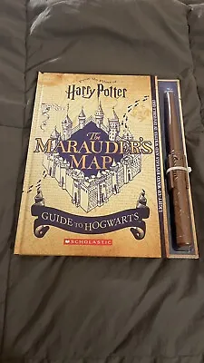 Harry Potter The Marauder's Map | Guide To Hogwarts With Light-Up Wand 1st Ed. • $9.99