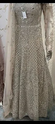 Champagne Colour Indian/Pakistani Wedding Dress • £85