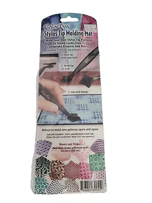 Clearsnap ColorBox Stylus Tip Molding Mat Waves And Weaves • $14