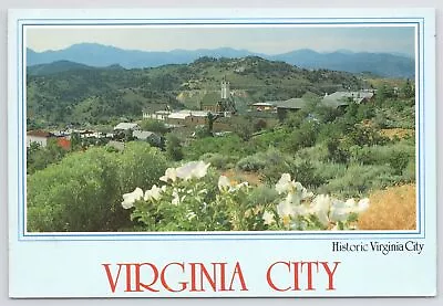 State View~Virginia City NV~1870s Gold & Silver Mine Boomtown~Continental PC • $1.35