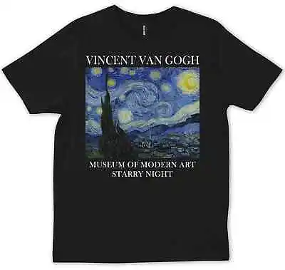 Vincent Van Gogh The Starry Night Unisex    Unisex Clothing   Painting T T-shirt • $25.99