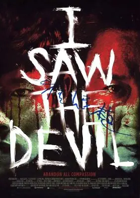 I SAW THE DEVIL PP SIGNED 12 X8  POSTER Min-sik Choi • $12.42