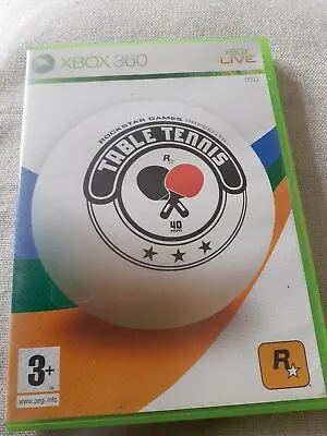 Table Tennis XBOX 360 With Manuals PAL  • £2.83