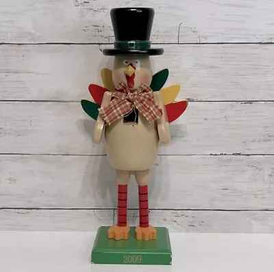 2009 Target Thanksgiving Turkey Nutcracker 14” Tall Fall Decoration Decor • $18.99