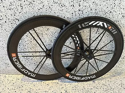 Mad Fiber  700c Tubular Road Wheelset • $1175