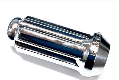 1 Single 14mm X 1.5 Wheel Tall Spline Lug Nut 1.90  Tall Chrome • $6.89