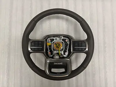 2021 2022 2023 Ford F 150 King Ranch Steering Wheel With Clock Spring  OEM • $300