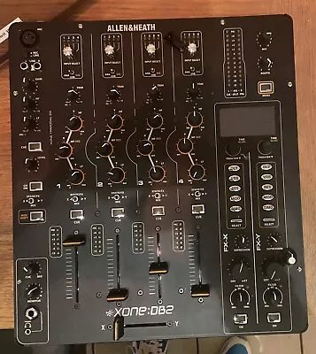 £552 • Buy Allen & Heath Xone DB2 Professional Dj Mixer Inc UDG Flight Bag