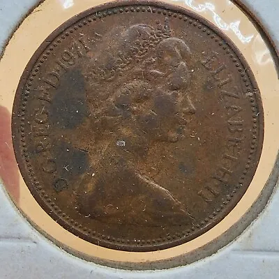 2 New Pence 1971 RARE • $445.06