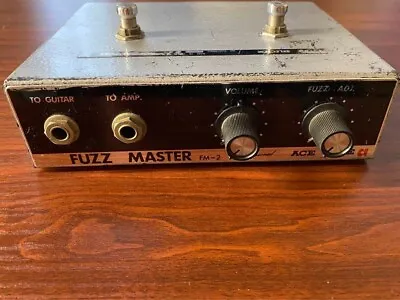 Vintage Ace Tone FM-2 Master Professional 1970s Guitar Effect Pedal • $460
